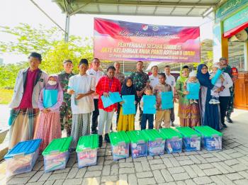 Korem 051/WKT dan Disdukcapil Kota Bekasi Terbitkan 54 Akta Kelahiran dalam Karya Bhakti